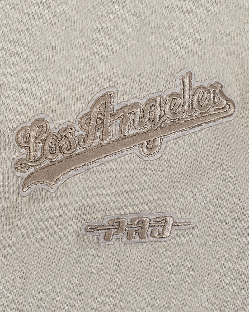PRO STANDARD Big Boys' Los Angeles Dodgers Neutral Tee LLDB1315080-TAU Beige 4