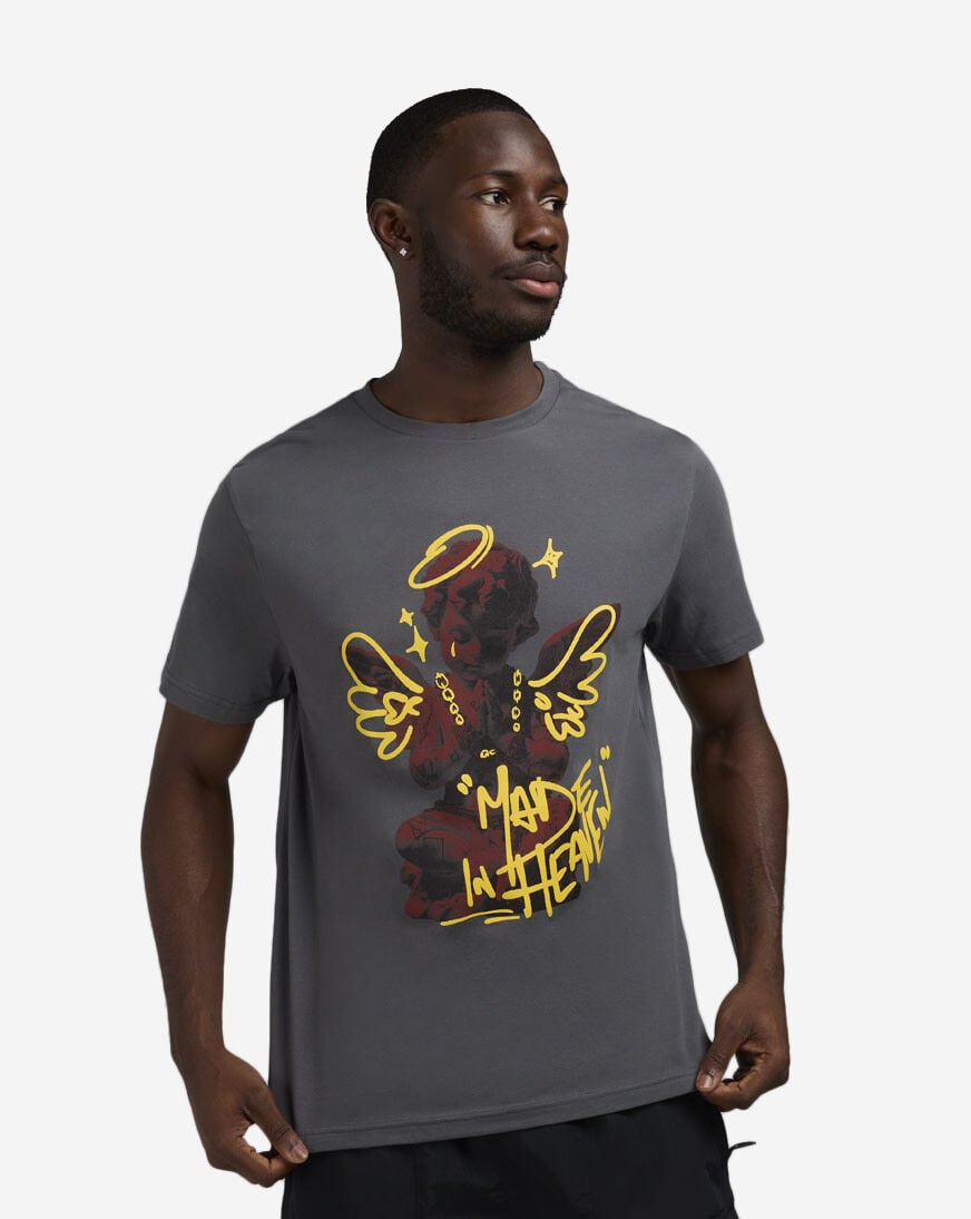 Shop Urban Classics Made In Heaven Tee MTUS464-US-02457 grey