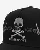 Field Grade Trust No One Barbed Wire Twill Trucker 1005242 Black 2