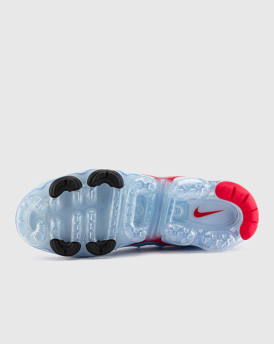 men's 'air vapormax plus running shoes white/university red/psychic blue