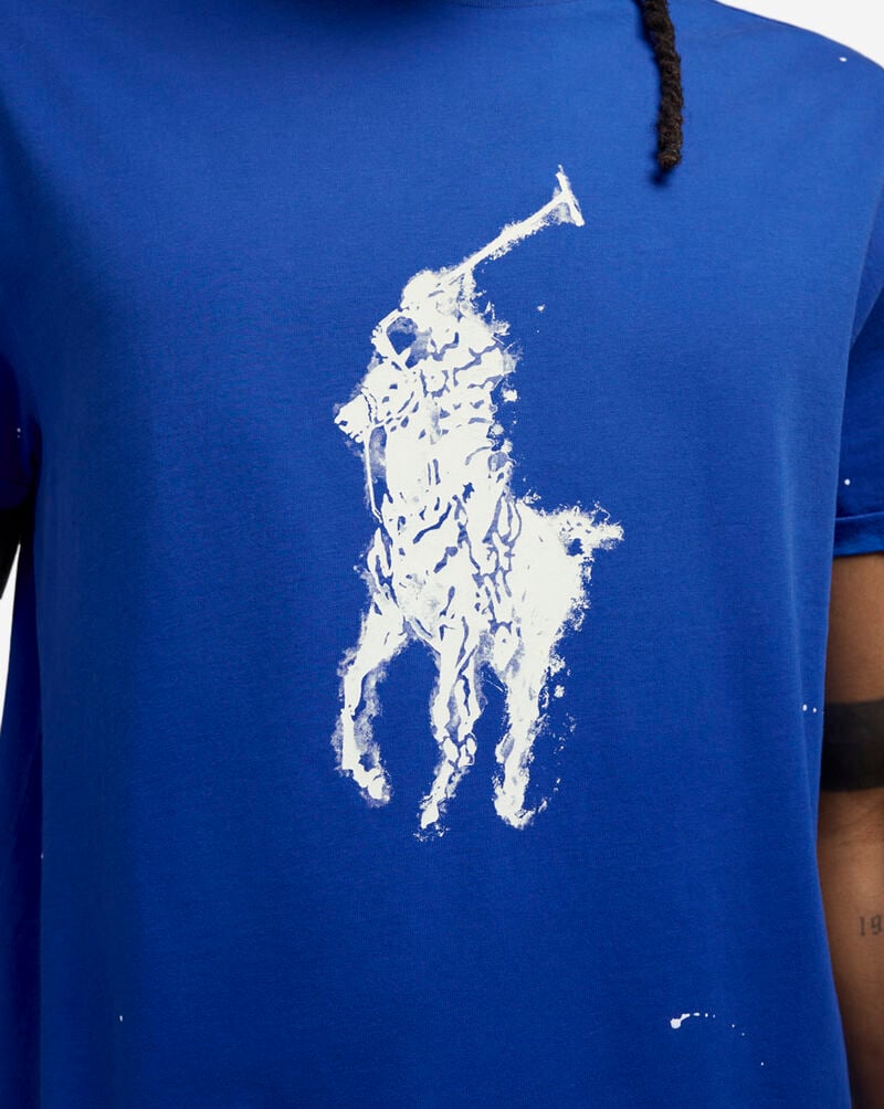 Polo Ralph Lauren Big Pony T-Shirt 710964482001-BLU Blue 3