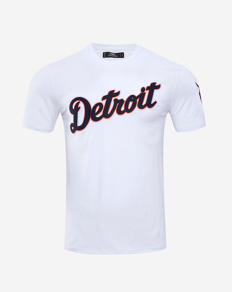 PRO STANDARD Detroit Tigers Classic Chenille Tee  LDT131158-WHT White 1