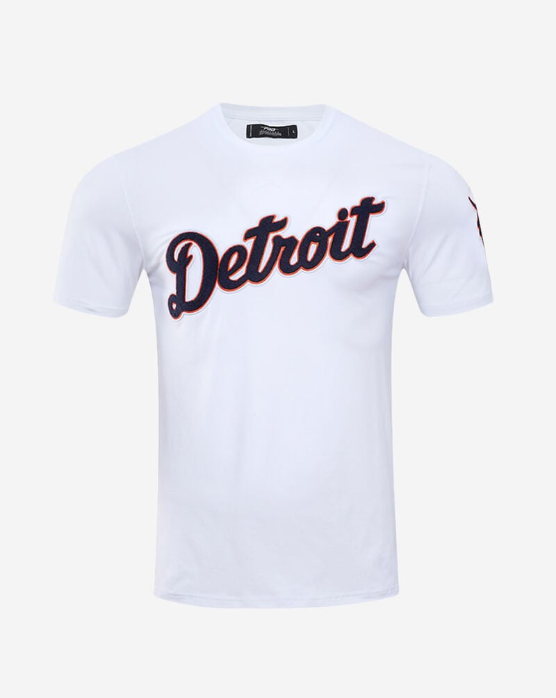 PRO STANDARD Detroit Tigers Classic Chenille Tee  LDT131158-WHT White 1