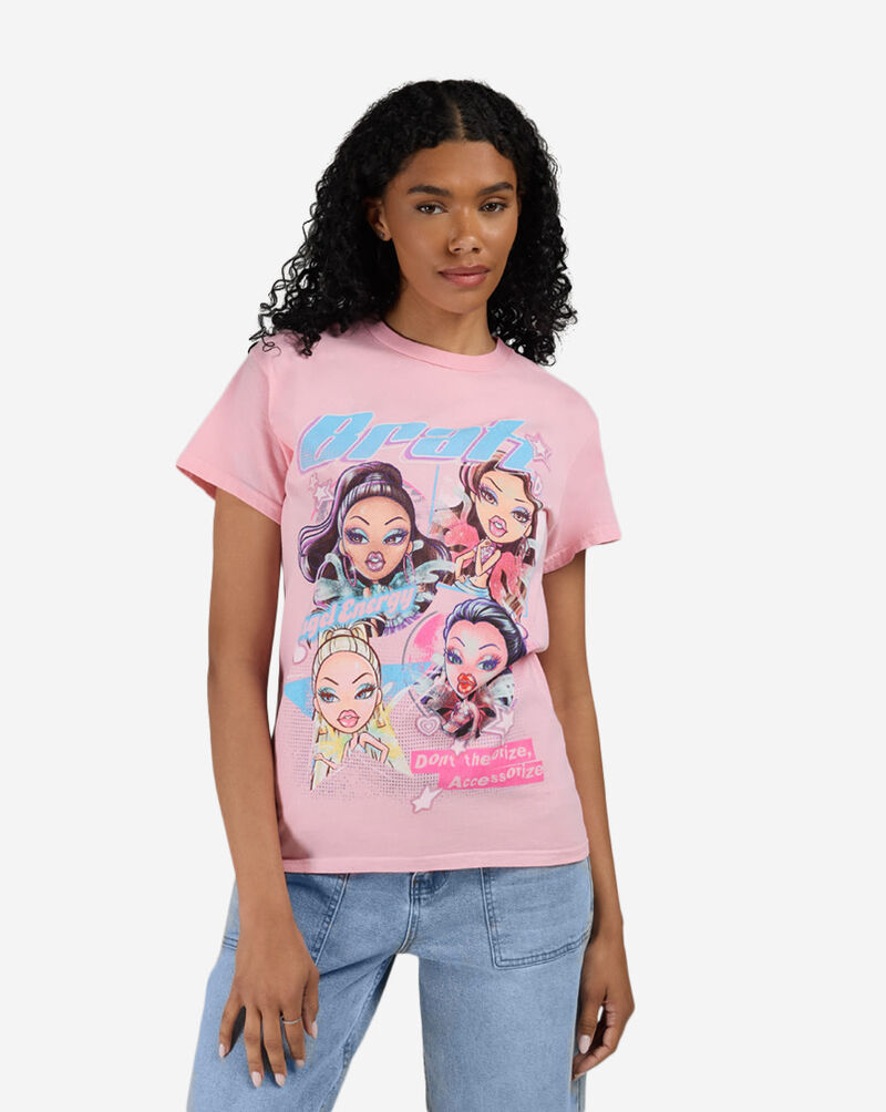Graphic Tees Bratz Dolls Tee BTZ0032J1591 Pink 1