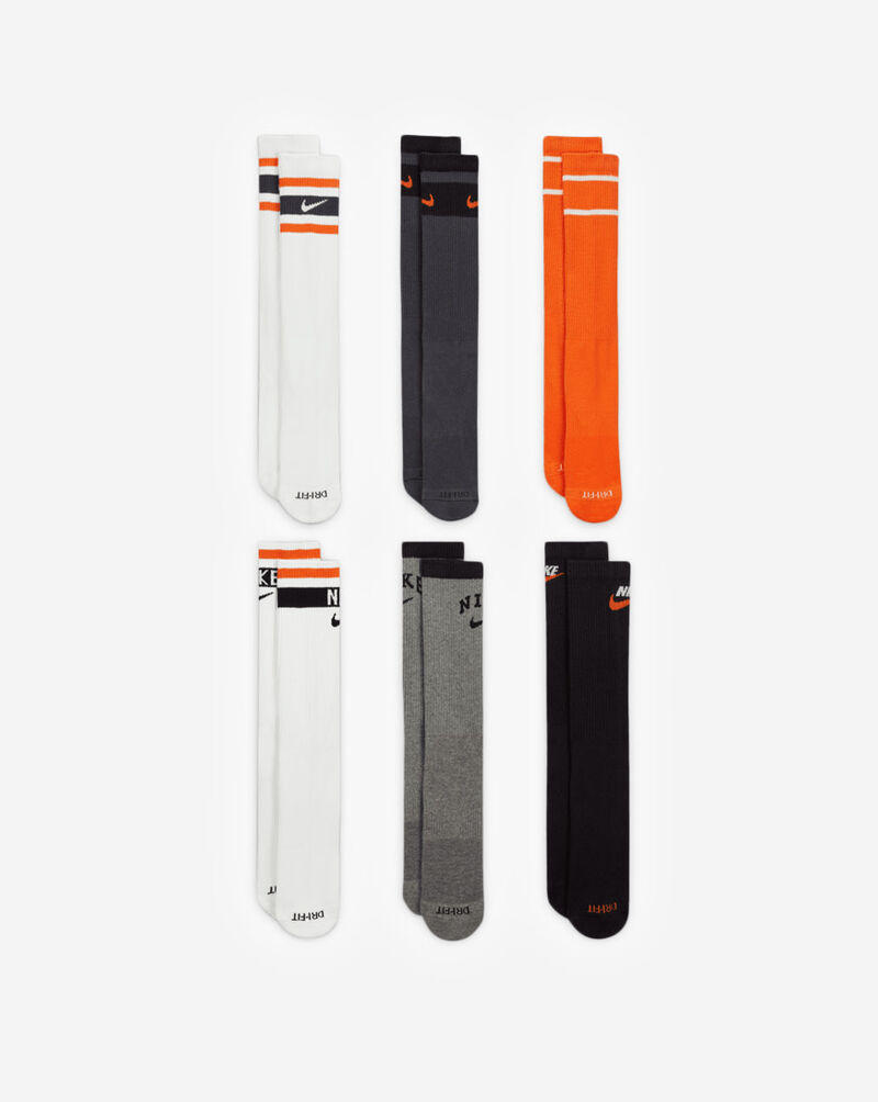 Nike Retro Crew 6PK Socks (M/L) DX7670-902 Multi 2