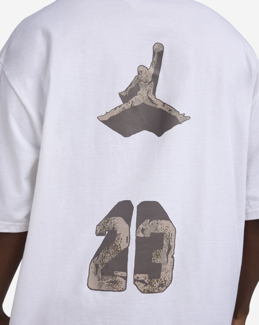 Shop Jordan AJ4 T-Shirt IQ6954-100 white | SNIPES USA