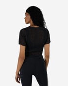 adidas Smocked Cali T-Shirt  KD0300 Black 2