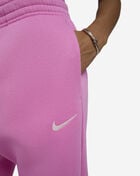 Nike NSW Phoenix Fleece Wide-Leg Sweatpants IH1011-675 Pink 3