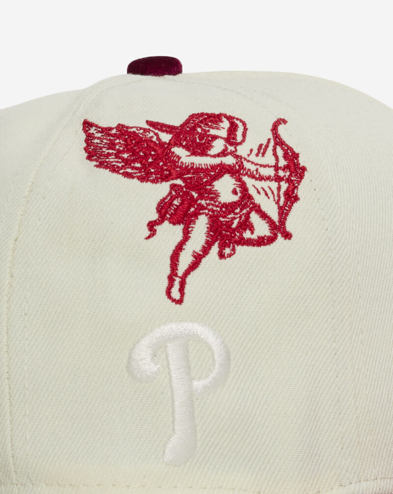 New Era 59Fifty Philadelphia Phillies V-Day Fitted Hat 60876422 White 2