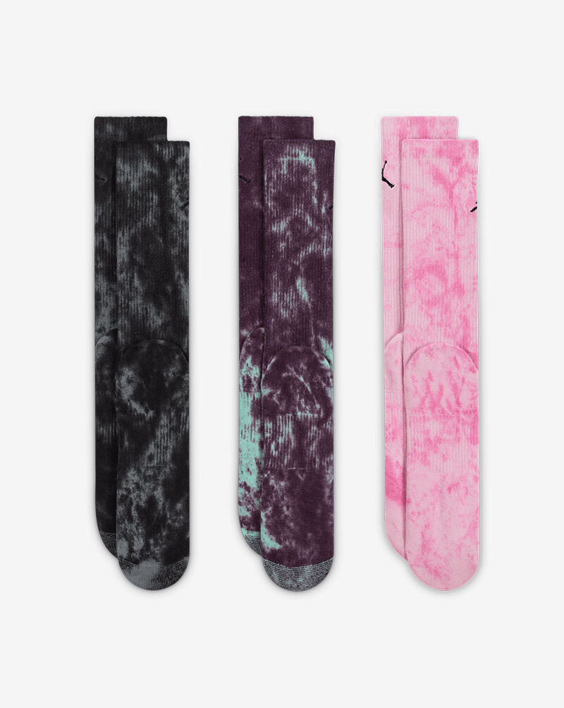 Jordan 3Pk Everyday Plus Festival Crew Socks  IF3527-900 Multi 3