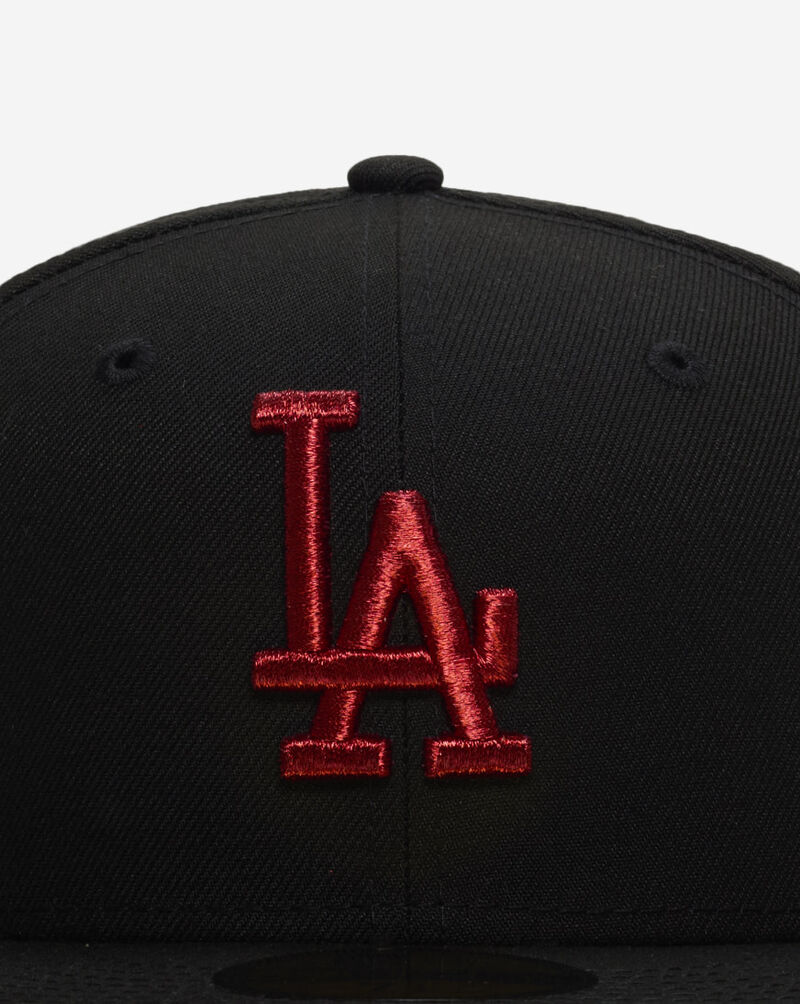 New Era 59Fifty Los Angeles Dodgers Fitted Hat 71043137 Black 2