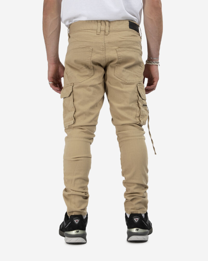 Shop Smoke Rise Utility Cargos JP-22514-KHK beige | SNIPES USA