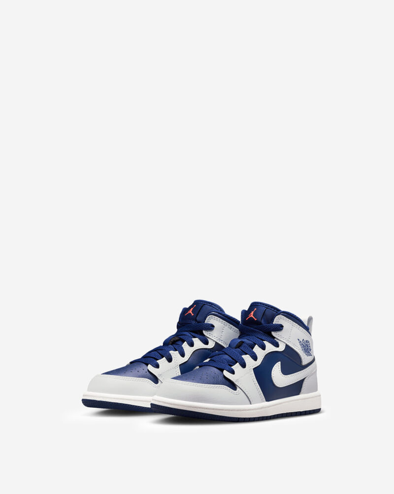 Jordan Little Kids' Air Jordan 1 Mid DQ8424-403 Blue 2