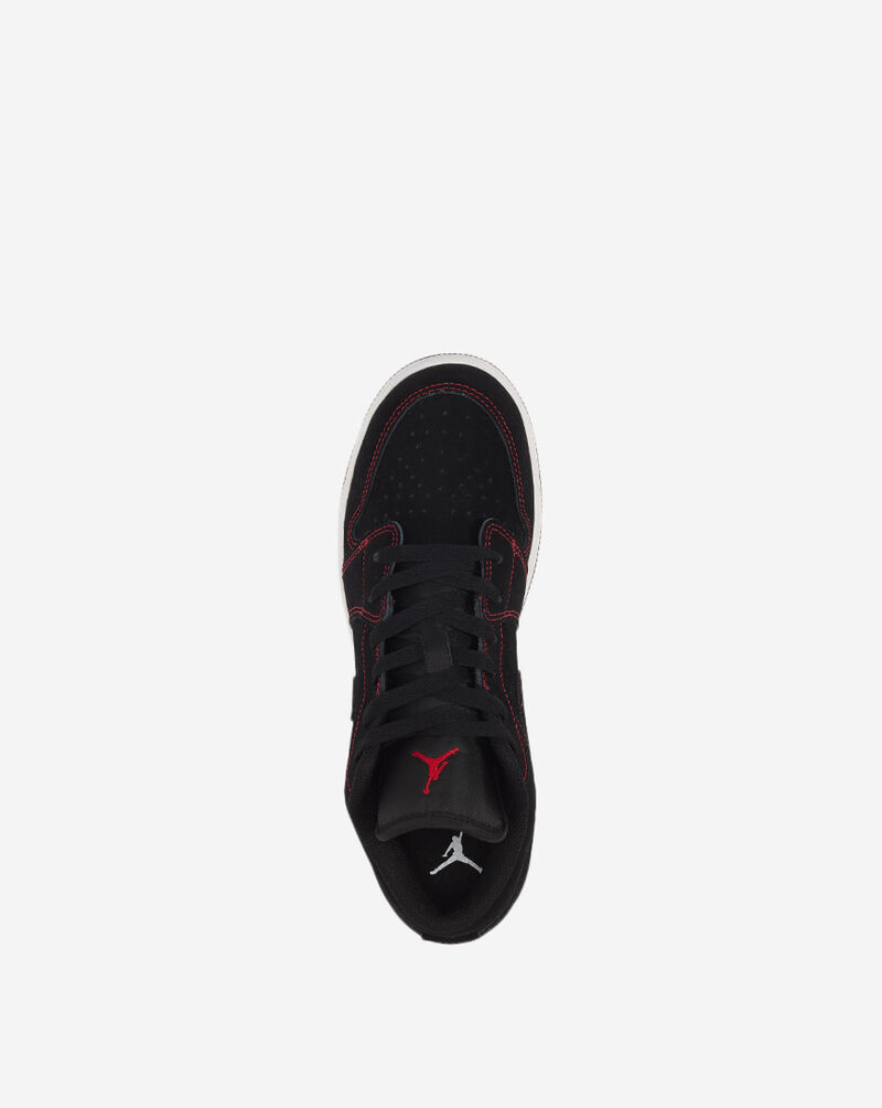 Jordan Big Kids' Air Jordan 1 Low 553560-076 Black 7