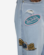 Von Dutch Wide Leg Slouchy Jeans VD26779FT46 Blue 3