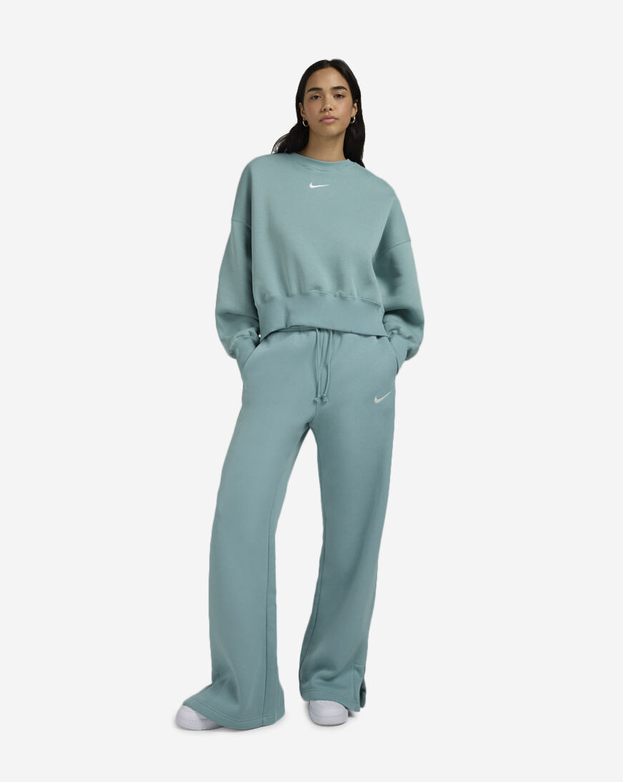 Shop Nike Phoenix Fleece Over-Oversized Crew-Neck Sweatshirt