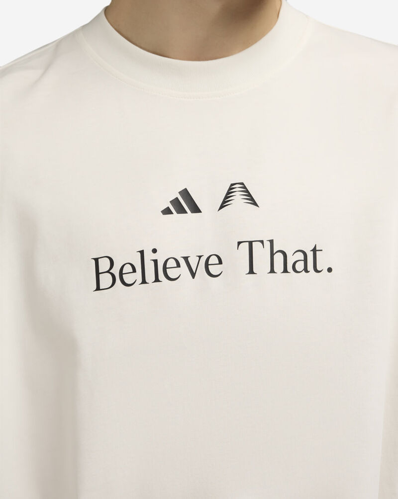 adidas Anthony Edwards Believe That Tee JM7948 White 3