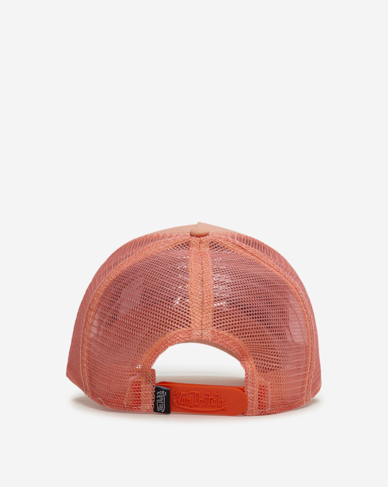 Von Dutch Staple Trucker Hat VDHH0001-SOFT-ORANGE Orange 3