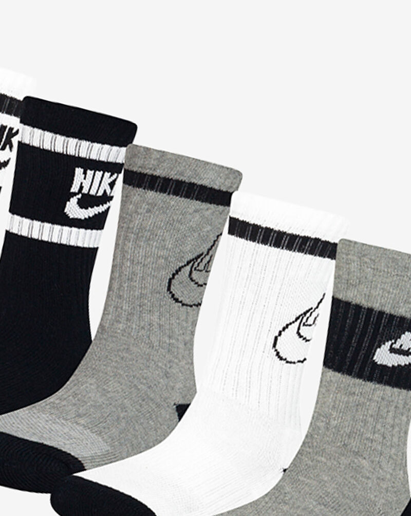 Nike Little Kids' NSW Retro Crew Socks  NN0543-001 Multi 2