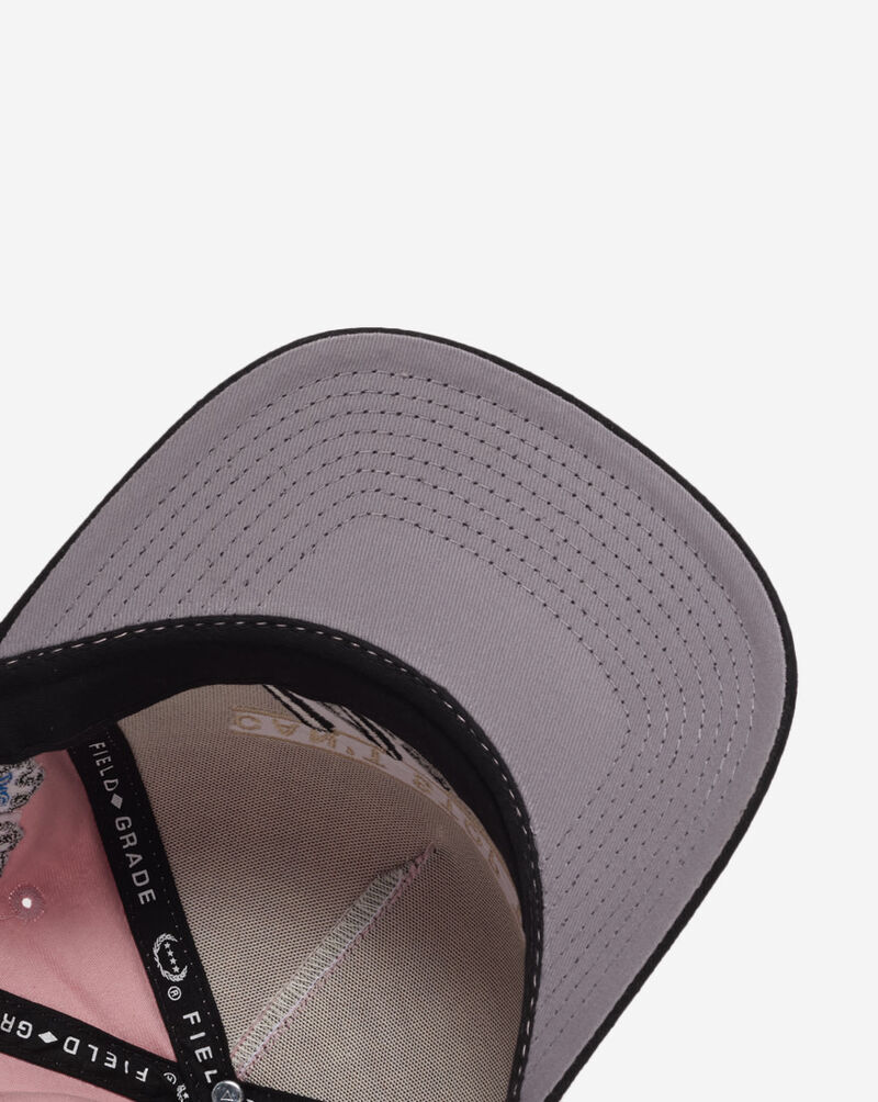 Field Grade Can't Stop The Wave Twill Trucker Hat 1005915 Pink 4