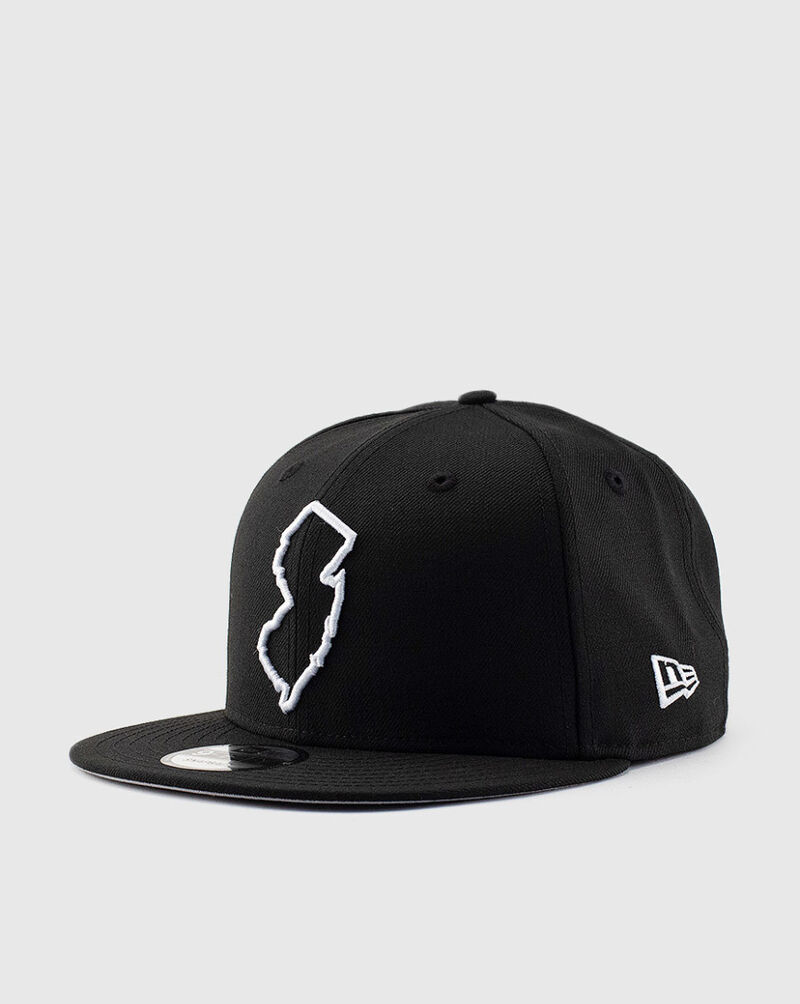 New Era New Jersey Outline 9Fifty Snapback 70512414 Black 1