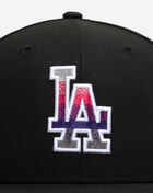 New Era 59Fifty Los Angeles Dodgers Gradient Logo Fitted Hat 71050278 Black 2