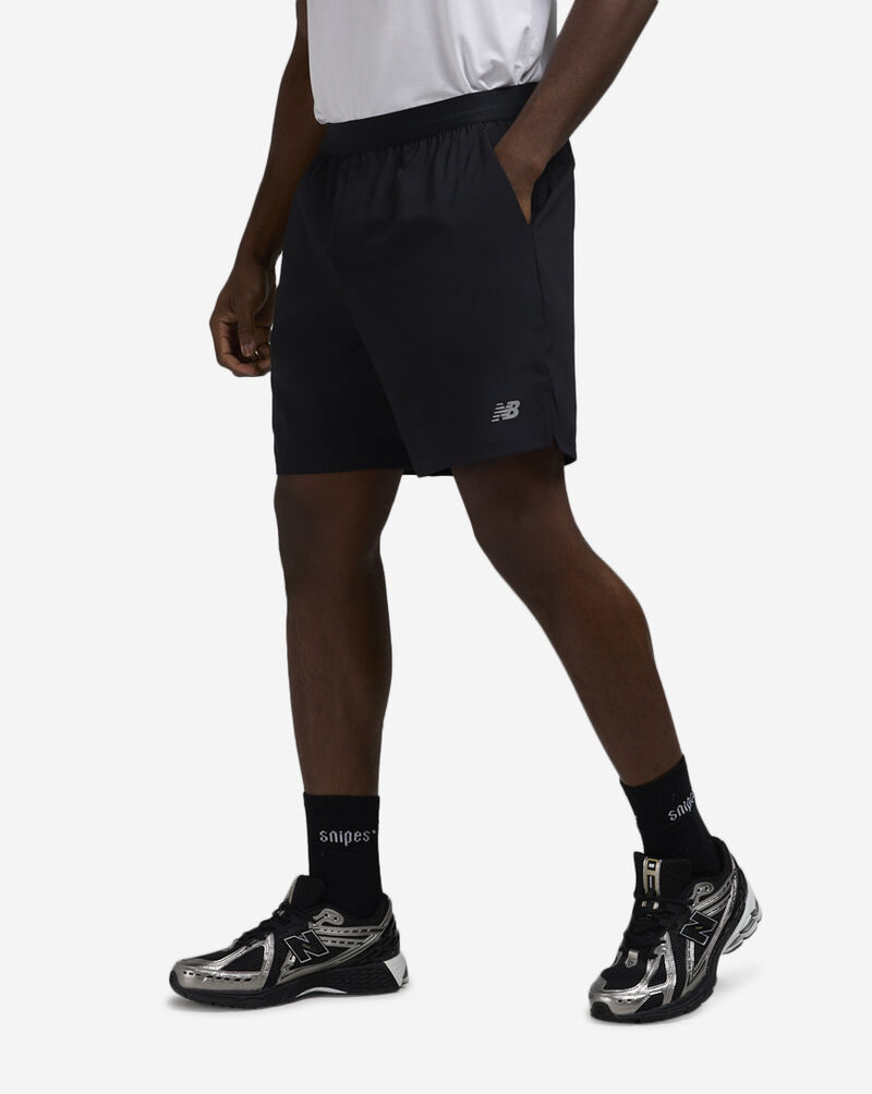 New Balance Athletics Stretch Woven Short MS51622-BK Black 1