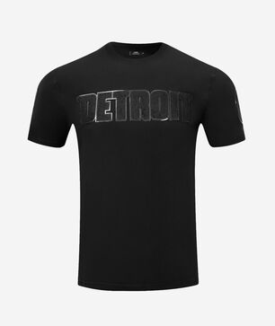 Detroit Pistons Triple Black Tee