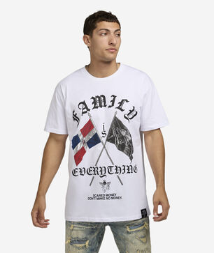 Family Is Everything Flags Tee