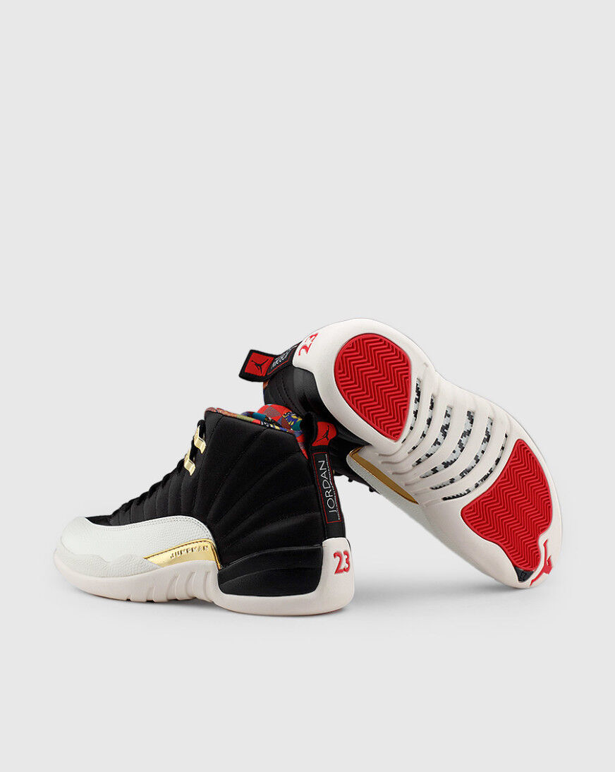 jordan 12 chinese new year white red