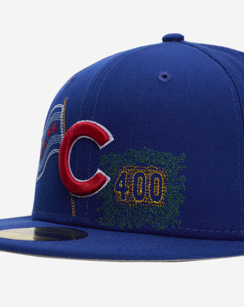 New Era 59Fifty Chicago Cubs State Stitch Fitted Hat 60641259 Blue 2