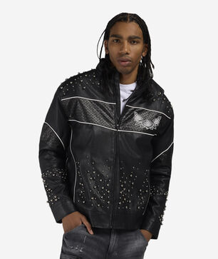 Noble Steed PU Trucker Jacket