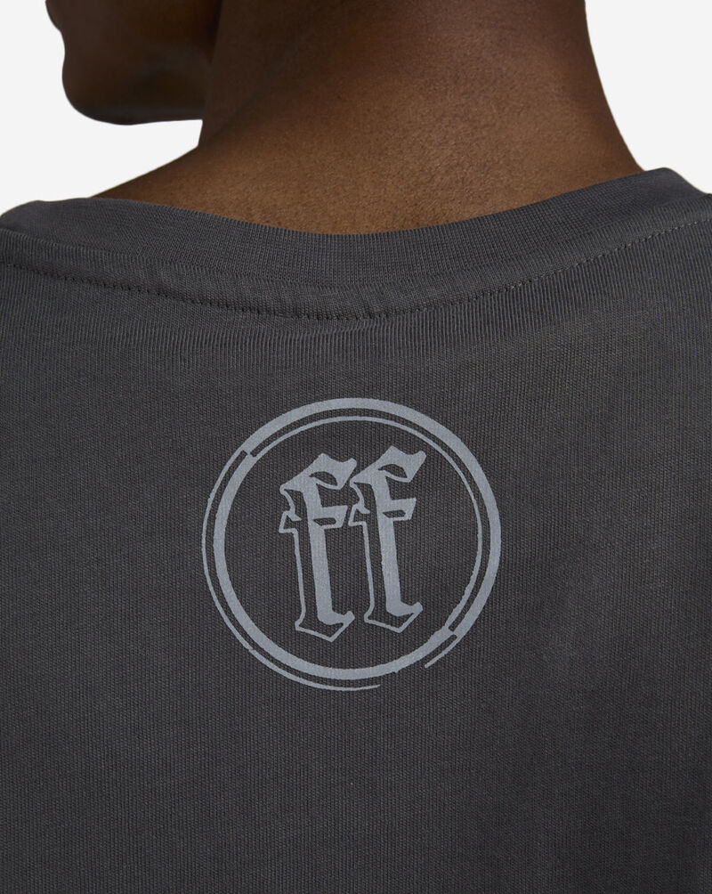 Forgotten Faces Neo Hooded Skull Tee FOFUS142-03516 Grey 3