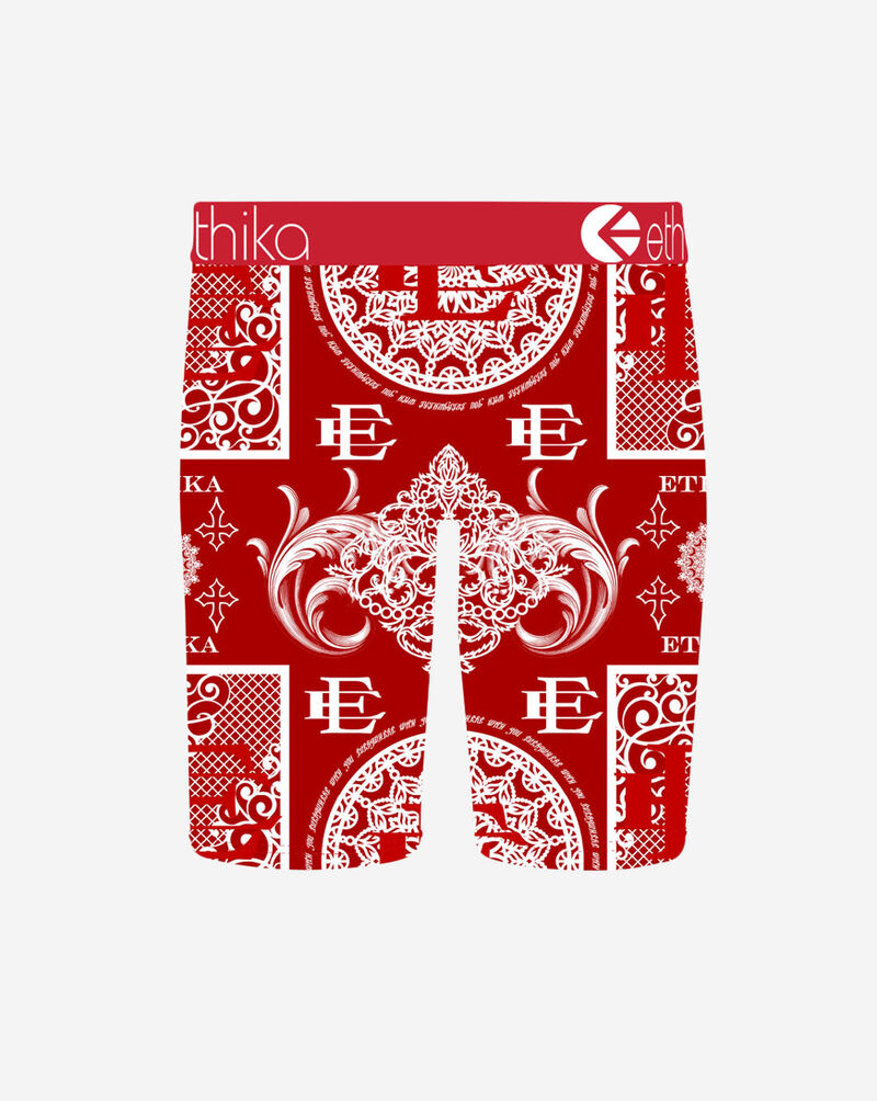 Ethika Lace Me MLUS3533 Red 3