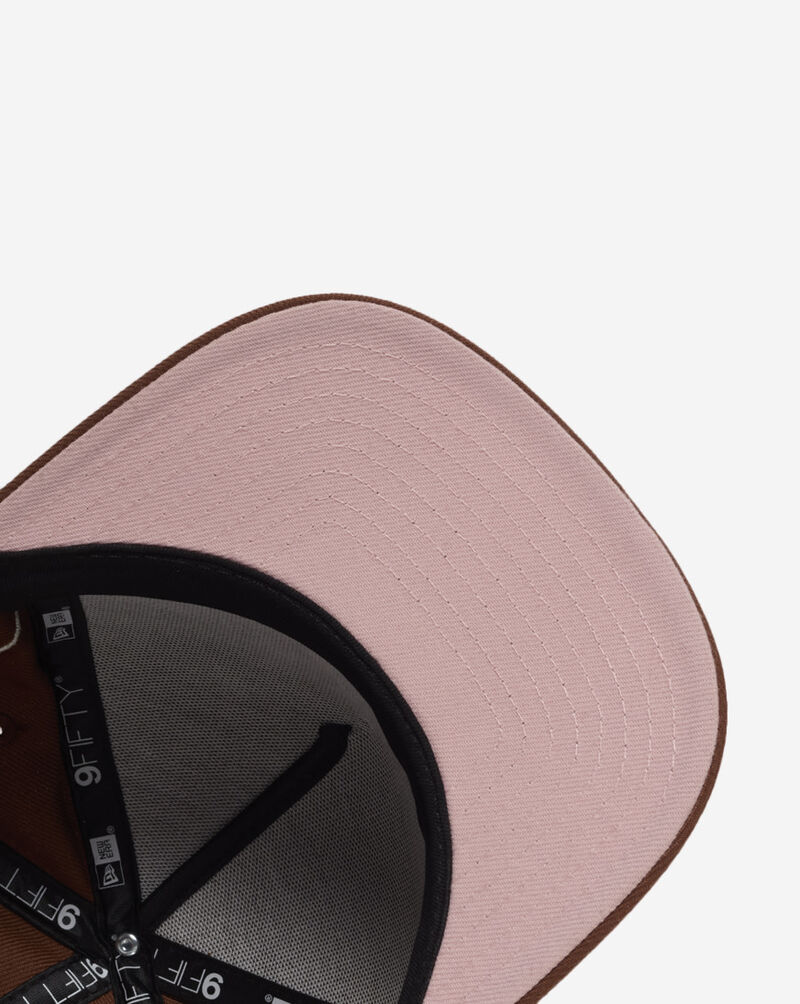 New Era 9Fifty New York Yankees V-Day A-Frame Snapback Hat 60891159 Brown 4