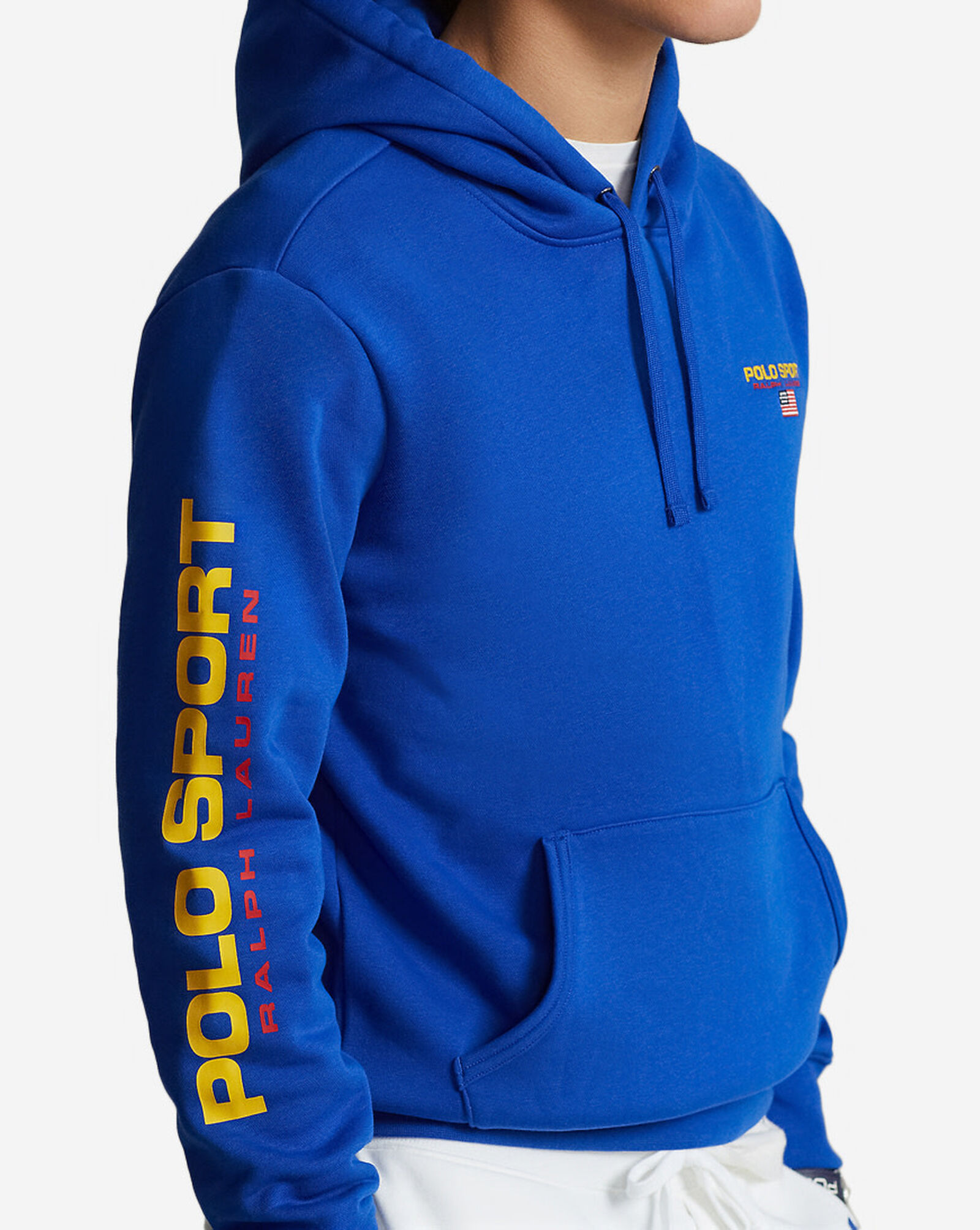 Shop Polo Ralph Lauren Polo Sport Pullover Hoodie 710835769015RYL blue