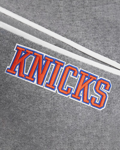 New York Knicks Mash Up Rib Wool Varsity Jacket