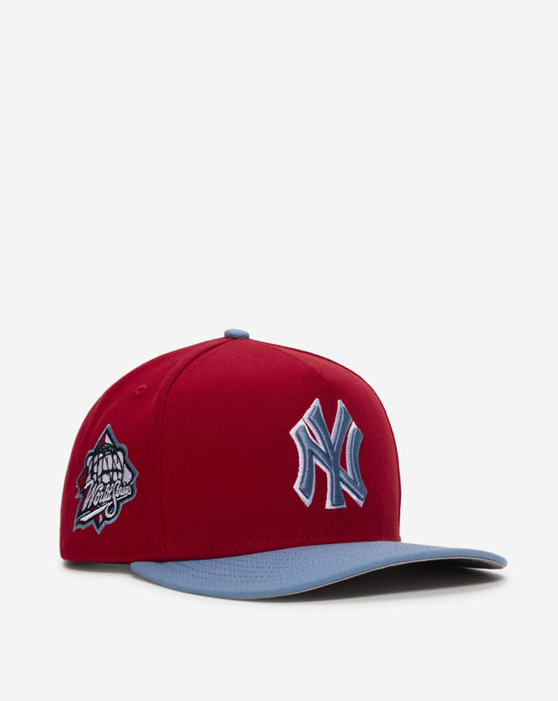 New Era 9Fifty New York Yankees A-Frame Snapback Hat 70956176 Red 1