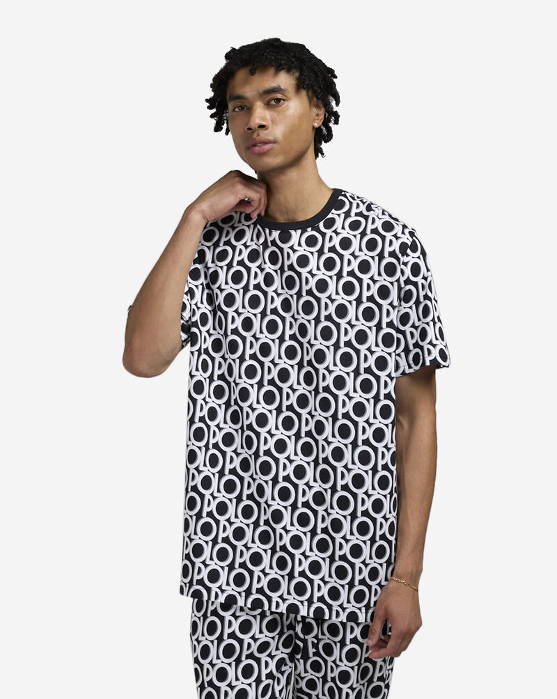 Printed Polo Sleep Shirt