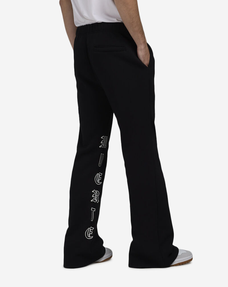 Hasta Muerte Motivated Stacked Fleece Pant HMMOTIVATEDBTM-BLK Black 2