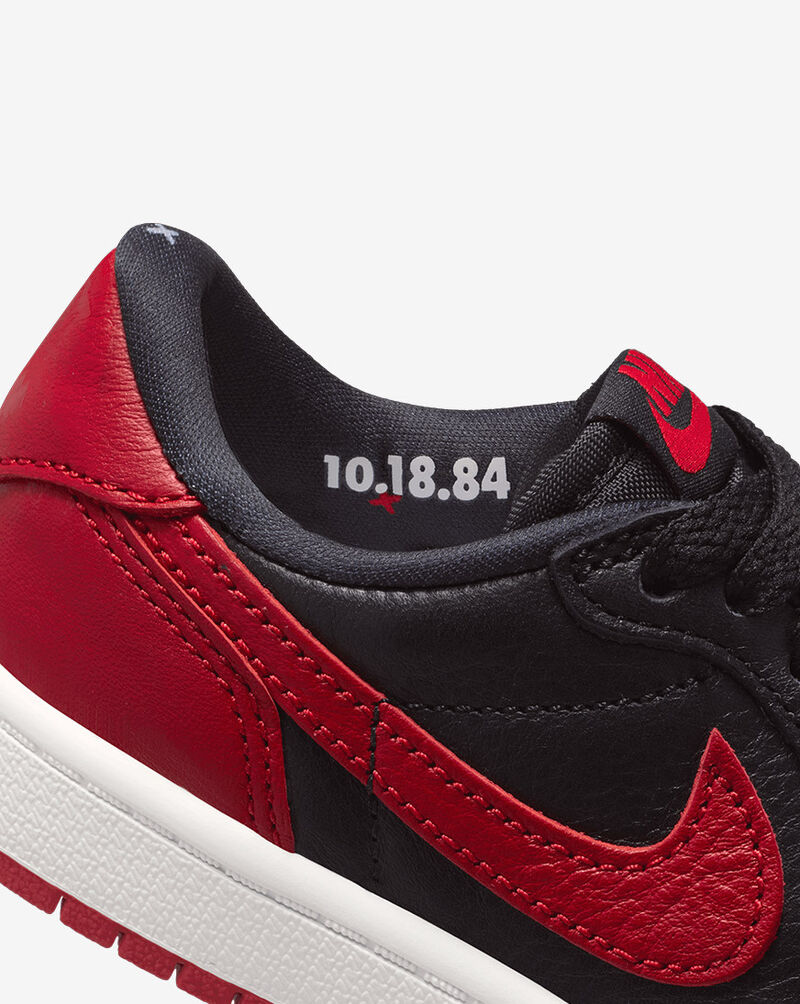 Jordan Little Kids' Air Jordan 1 Retro Low OG "Banned" IW6278-001 Black 8