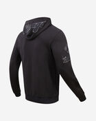 Chicago White Sox Triple Black Double Knit Full-Zip Hoodie