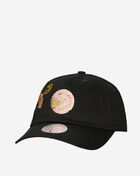 Mitchell  Ness Atlanta Hawks Sidewalk Sketch Strapback Hat HLUX5615-AHAYYPPPBLCK Multi 1