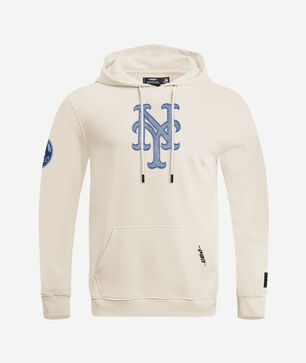 New York Mets Varsity Blues Fleece Pull Over Hoodie