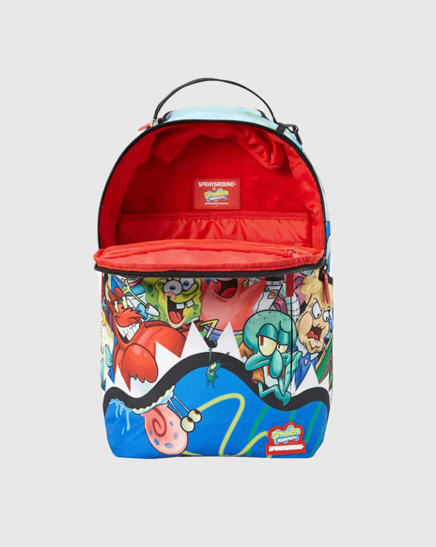 SPRAYGROUND✖️SPONGEBOB Sprayground x SpongeBob SquarePants Patch Eyes Backpack | Zumiez