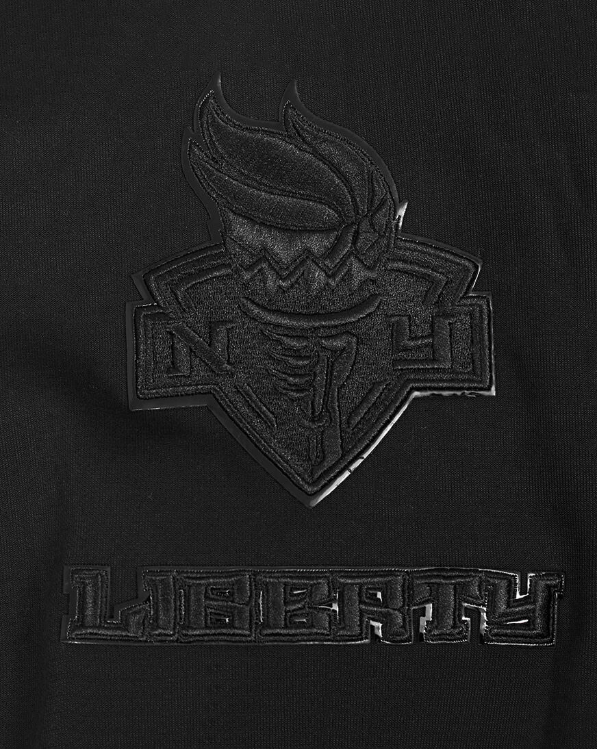 Shop PRO STANDARD New York Liberty Triple Black Double Knit