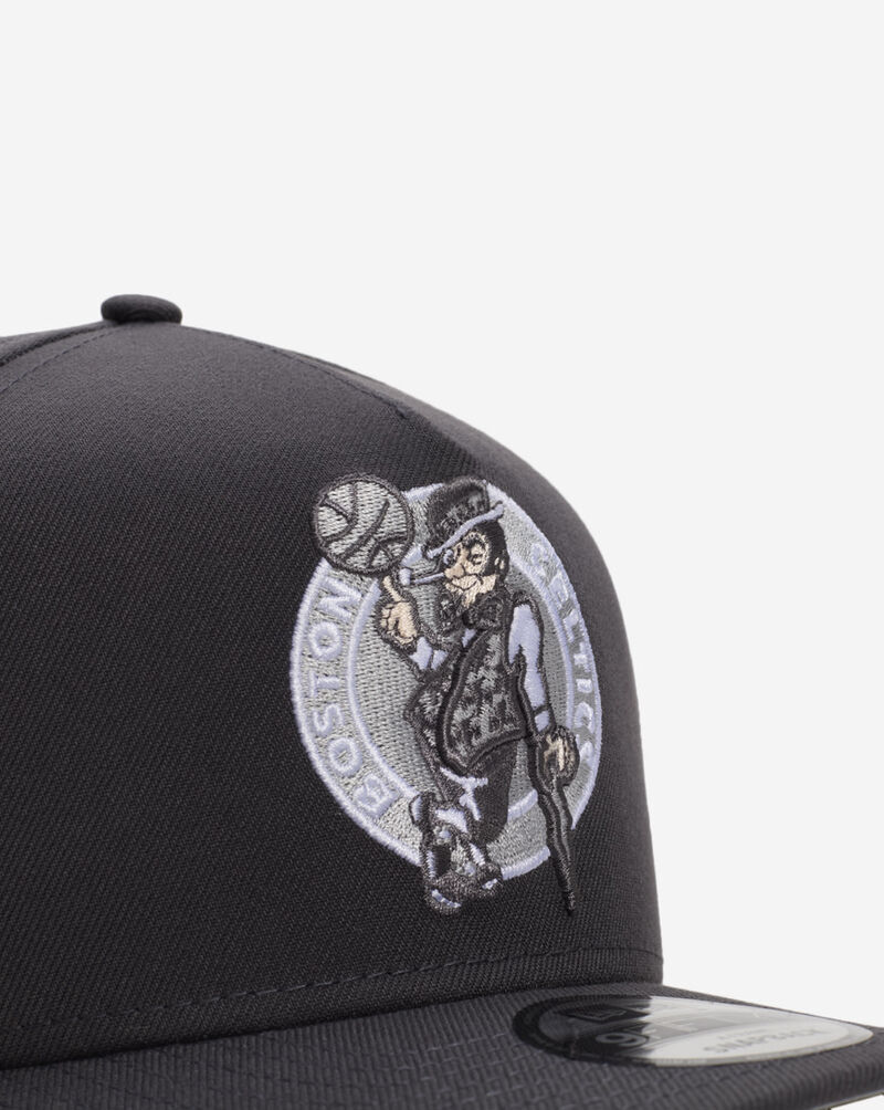 New Era 9Fifty Boston Celtics A-Frame Snapback Hat 70932233 Grey 2