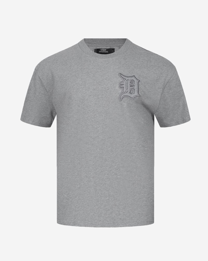 PRO STANDARD Detroit Tigers Neutral Drop Shoulder Tee LDT137634-DHG Grey 1