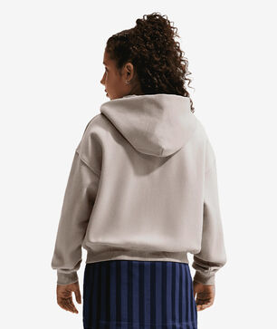 Big Kids' NSW Studio Fleece Oversized Full-Zip Hoodie