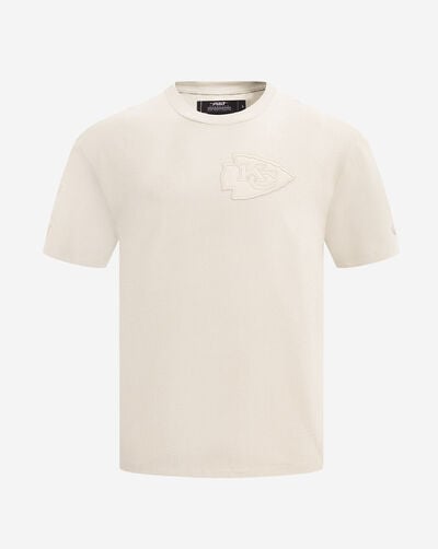 Kansas City Chiefs Neutral Drop Shoulder Tee